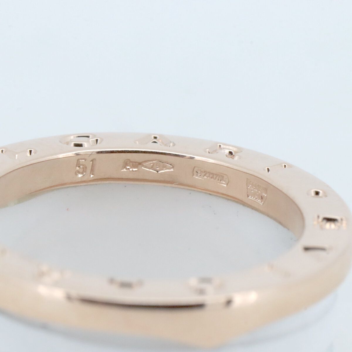 Bvlgari Bvlgari Bvlgari B.zero1 Au750 Ceramic Ring Size 11 Ceramic Ring DUTY FREE for USA Size ONE SIZE - 2 Thumbnail