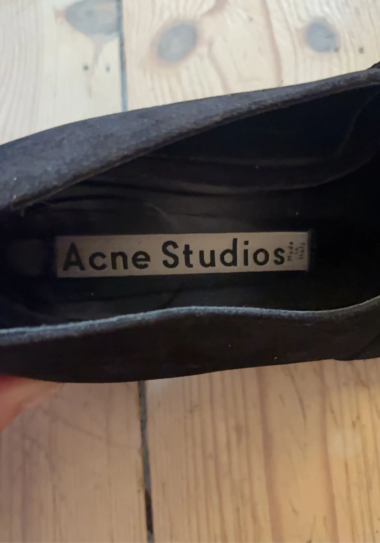 Acne Studios Acne Studios Jaycee Suede Shoes Heels Size US 10 / IT 40 - 2 Thumbnail