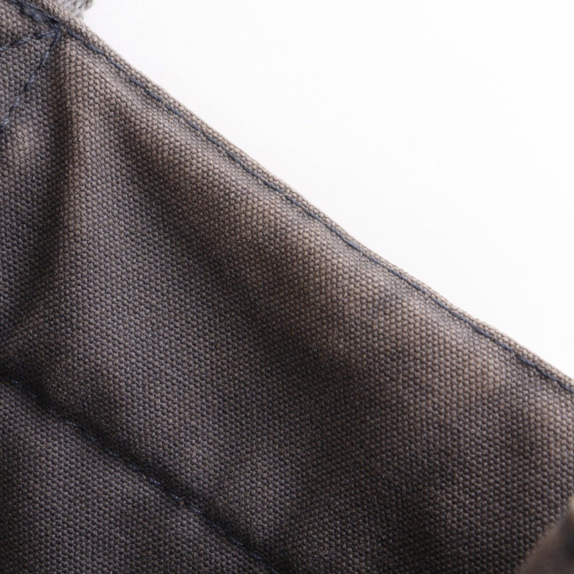 Hermes Hermes Hermès Fourre Tout MM Handbag, Ginza Exclusive, Cotton Canvas Tote Bag, Gray, A4 Size, Snap Buttons, Unisex Size ONE SIZE - 11 Thumbnail