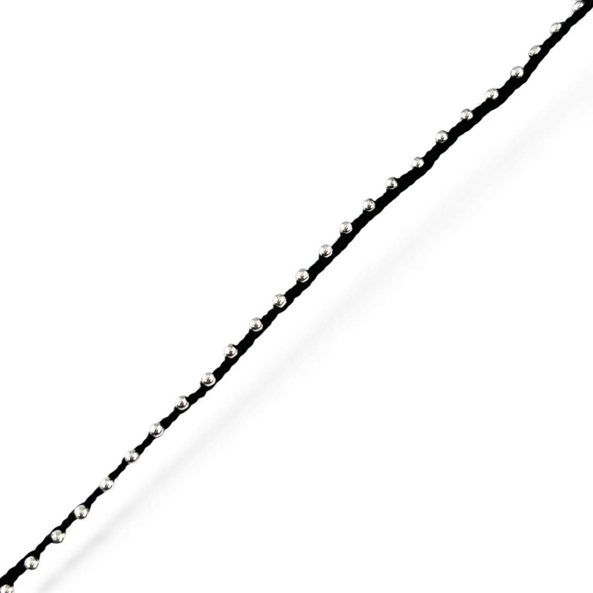 Gucci Gucci Horsebit Necklace, 925 Sterling Silver, Black, Approx. 8g, Unisex Size ONE SIZE - 3 Thumbnail