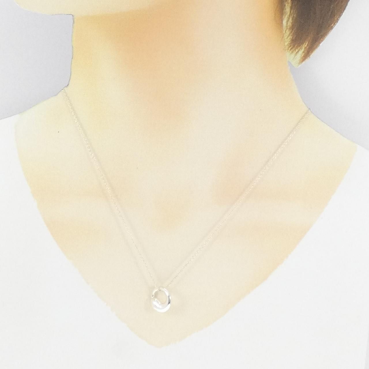 Tiffany & Co. Tiffany & Co. Tiffany Eternal Circle 925 Silver Necklace Metal Necklace DUTY FREE for USA Size ONE SIZE - 6 Thumbnail