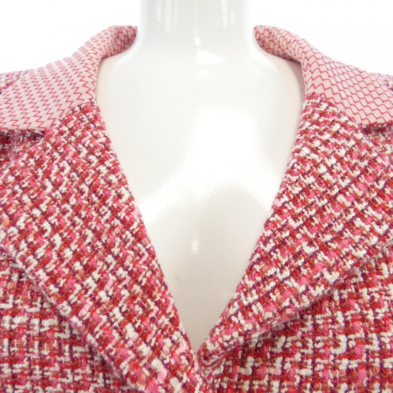 Chanel Chanel Chanel P19031W02895 Vintage Jacket Cotton Outerwear P19031W02895 DUTY FREE for USA Size ONE SIZE - 5 Thumbnail