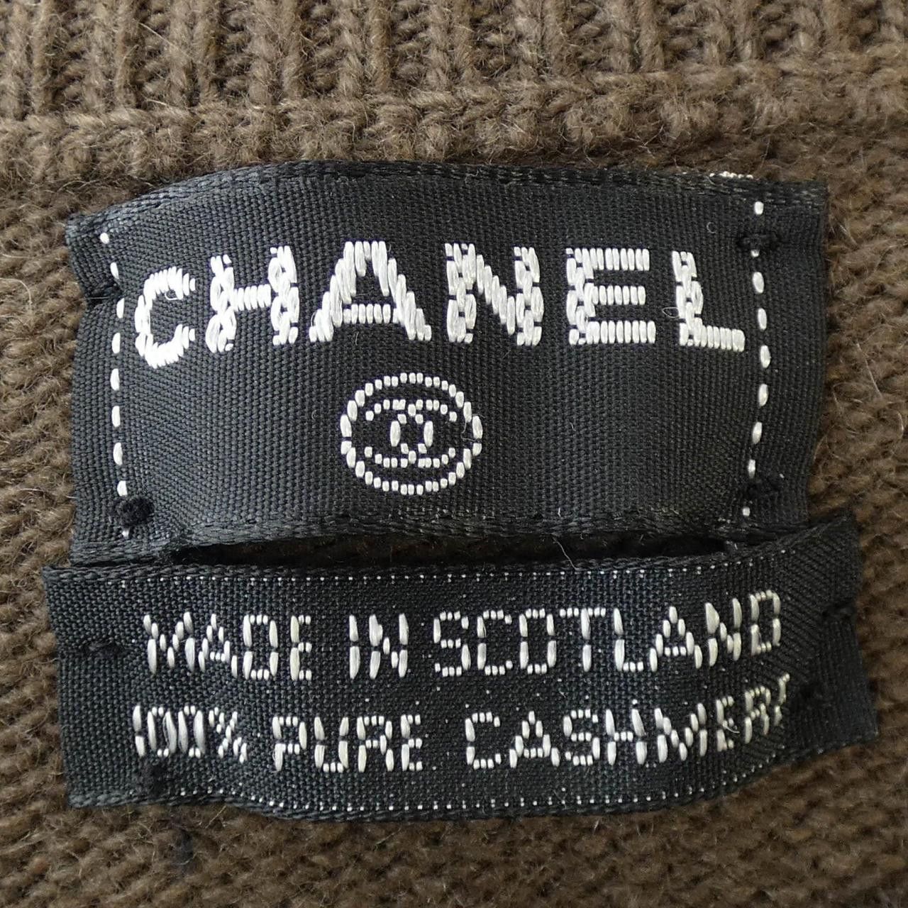 Chanel Chanel Chanel 100% Cashmere Knit Others Tops DUTY FREE for USA Size ONE SIZE - 4 Thumbnail