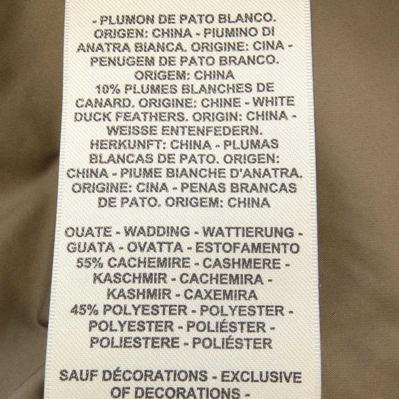 Hermes Hermes Hermes 3H0171D2 Down Jacket Others Outerwear DUTY FREE for USA Size ONE SIZE - 4 Thumbnail