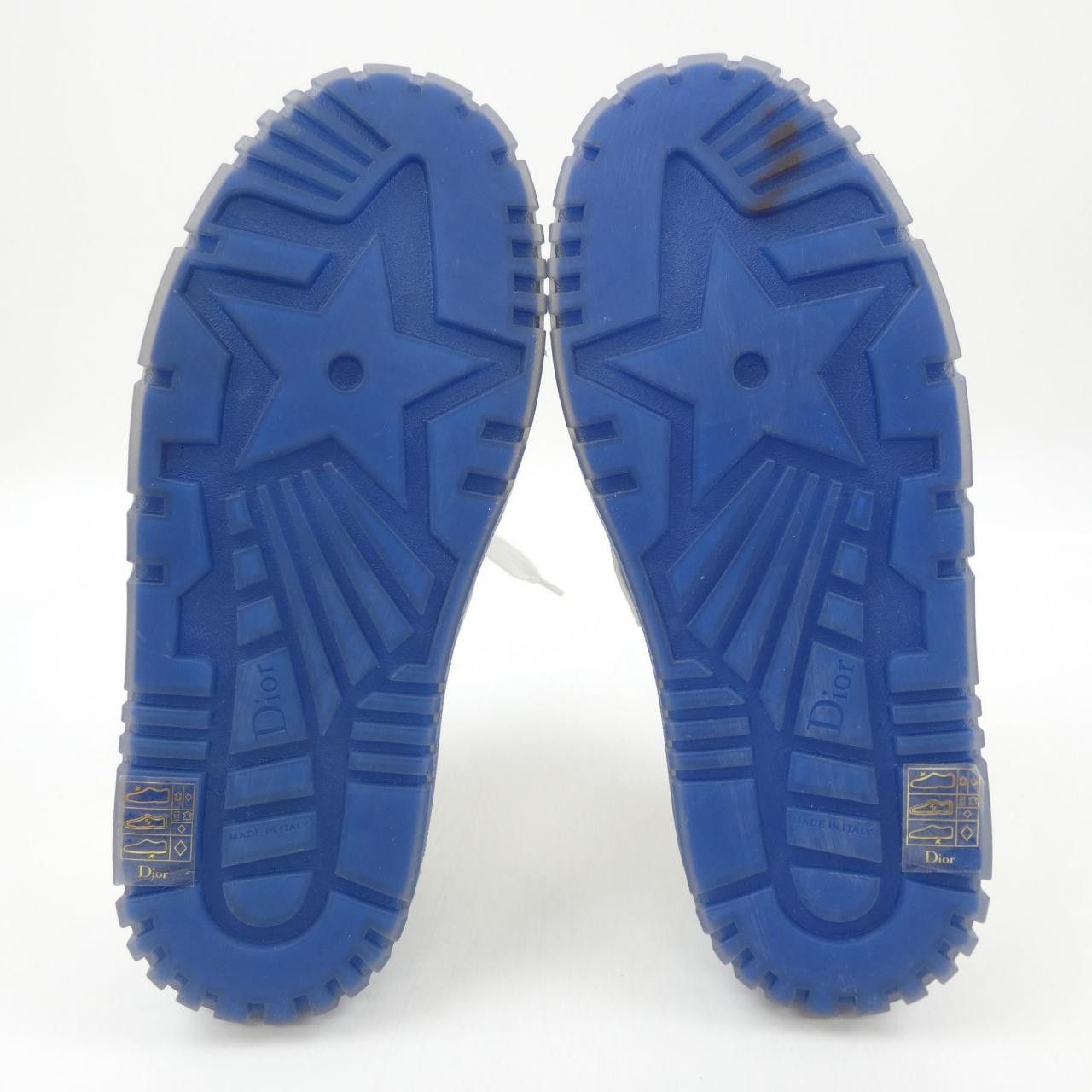 Dior Dior Christian Dior KCK334CLB Calfskin Sneakers Leather Shoes KCK334CLB DUTY FREE for USA Size ONE SIZE - 4 Thumbnail