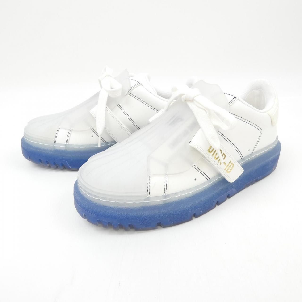 Dior Dior Christian Dior KCK334CLB Calfskin Sneakers Leather Shoes KCK334CLB DUTY FREE for USA Size ONE SIZE - 3 Thumbnail