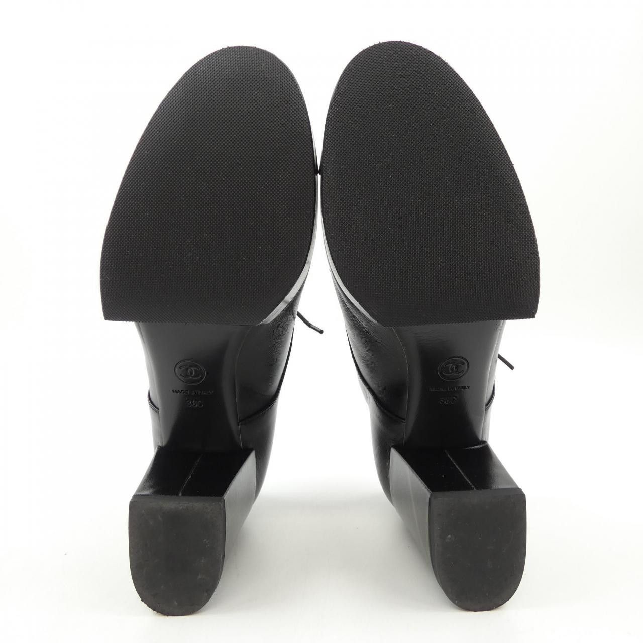 Chanel Chanel Chanel G45262B14527 Shiny Goatskin Shoes Leather Shoes DUTY FREE for USA Size ONE SIZE - 4 Thumbnail