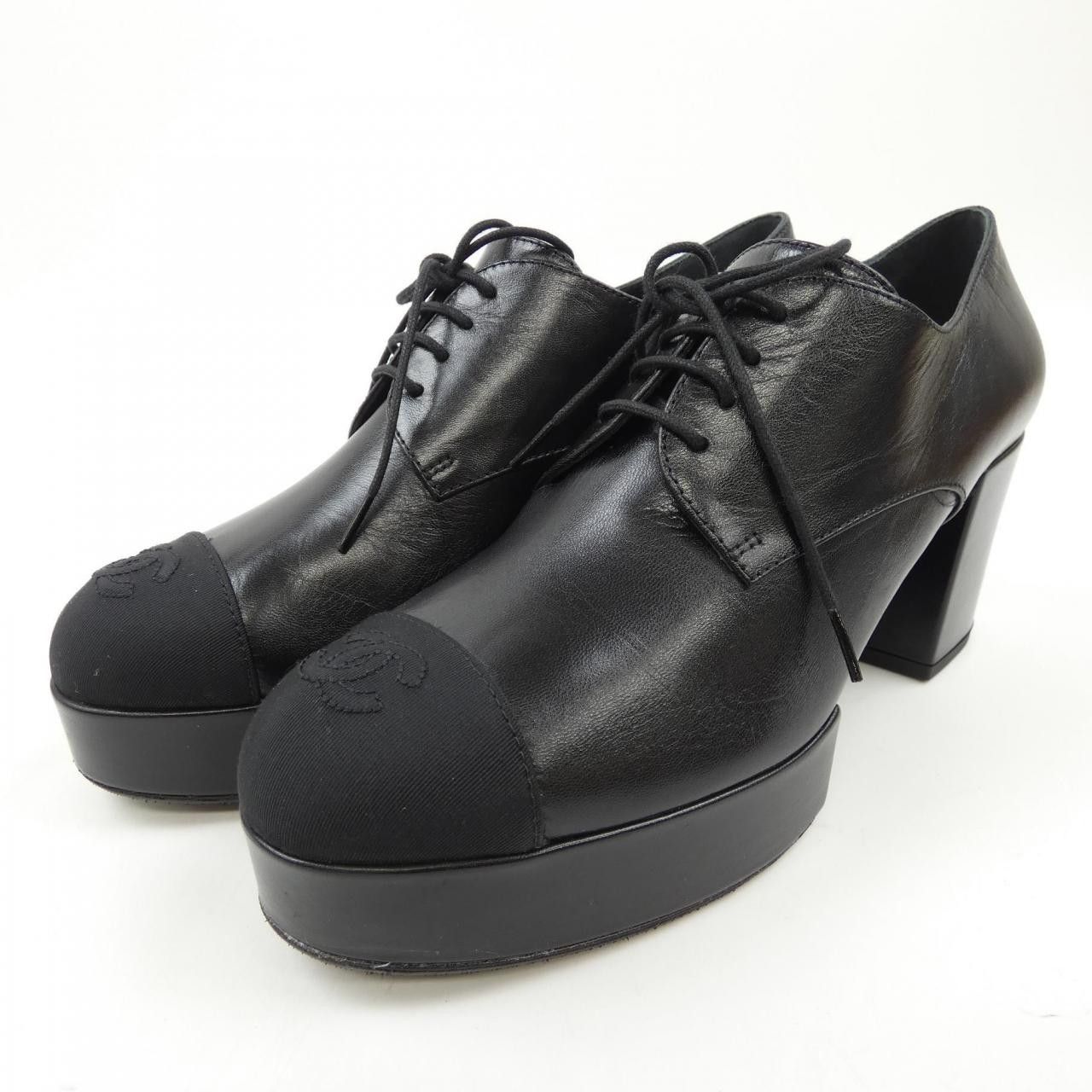 Chanel Chanel Chanel G45262B14527 Shiny Goatskin Shoes Leather Shoes DUTY FREE for USA Size ONE SIZE - 3 Thumbnail