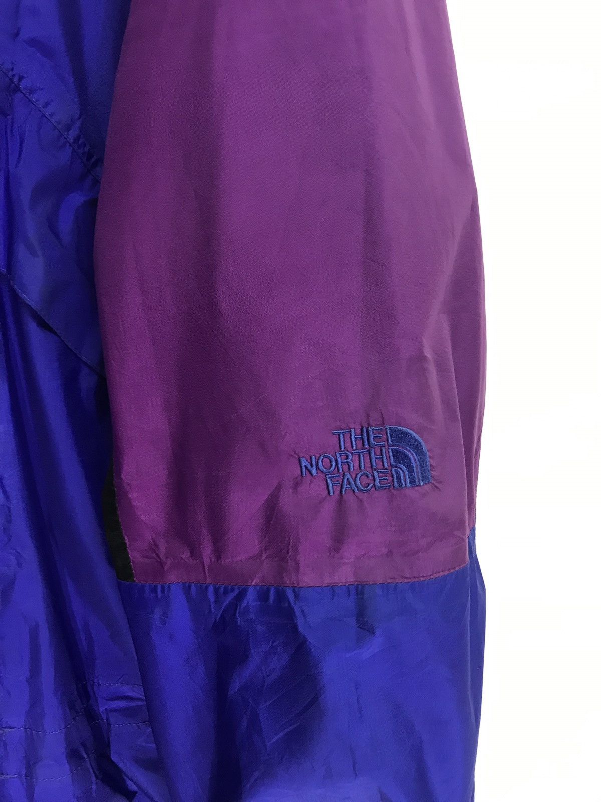 The North Face Vtg The North Face USA Nylon Parka Multi Colour 6🟩4 Size US L / EU 52-54 / 3 - 3 Thumbnail