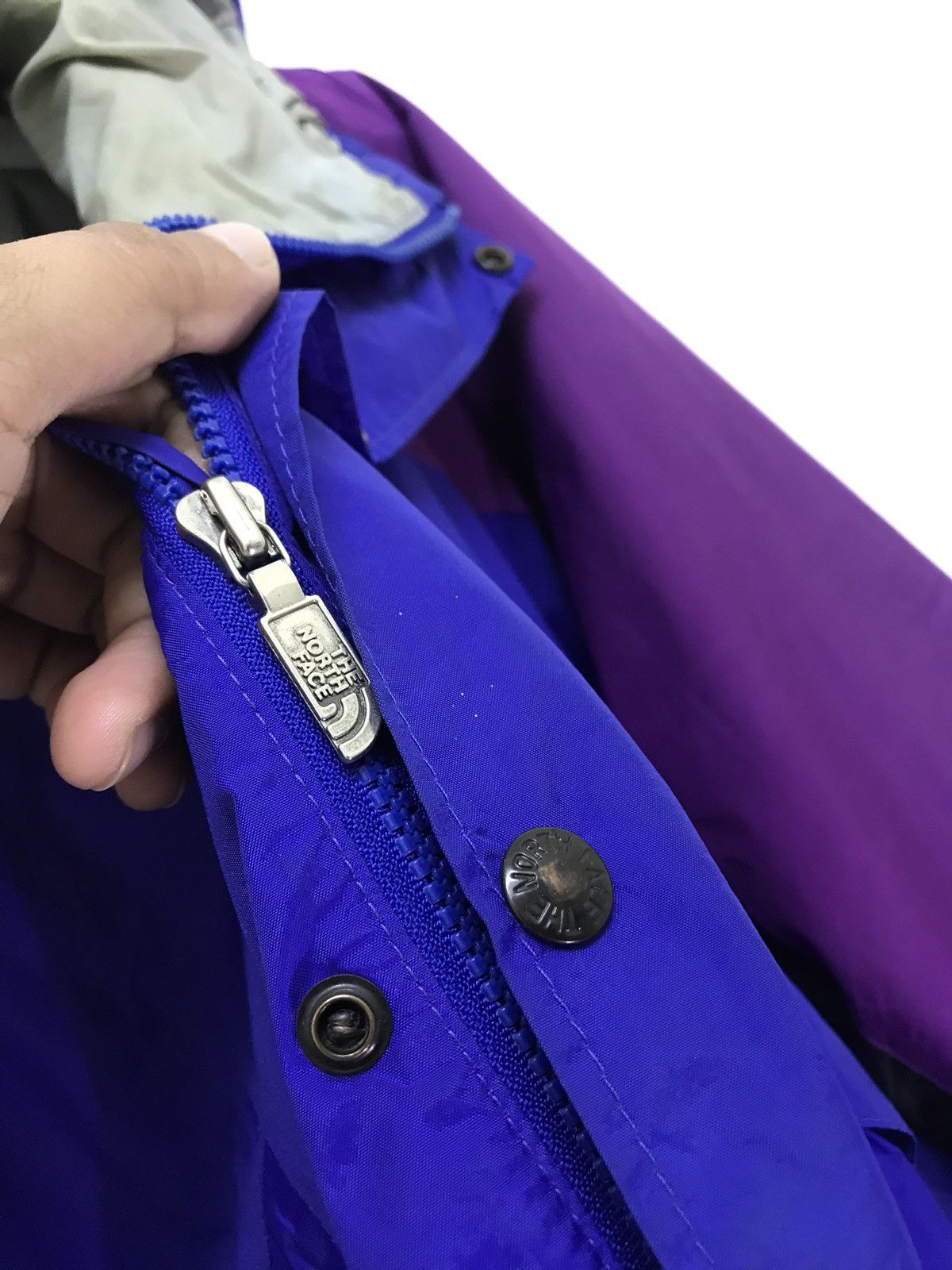 The North Face Vtg The North Face USA Nylon Parka Multi Colour 6🟩4 Size US L / EU 52-54 / 3 - 4 Thumbnail