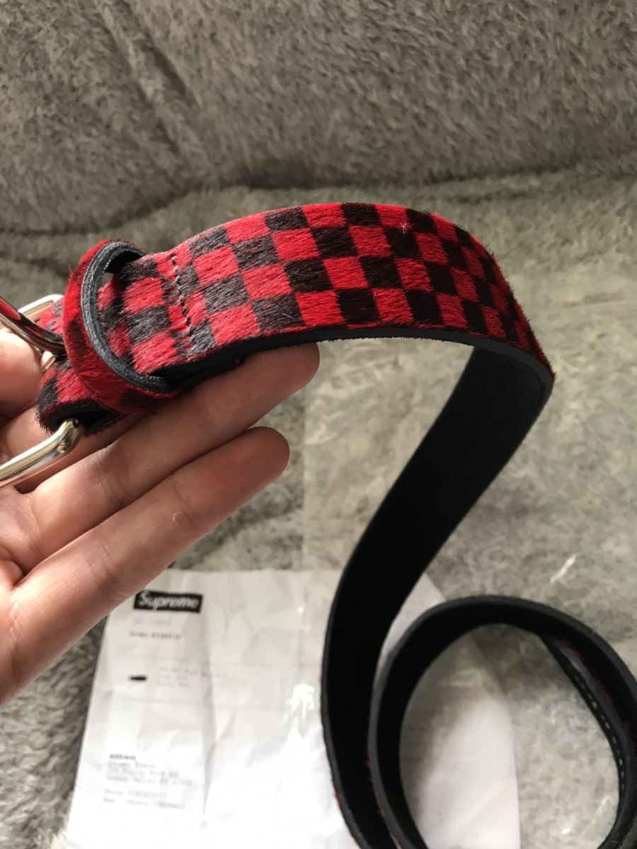 Supreme Supreme pony hair belt | Grailed