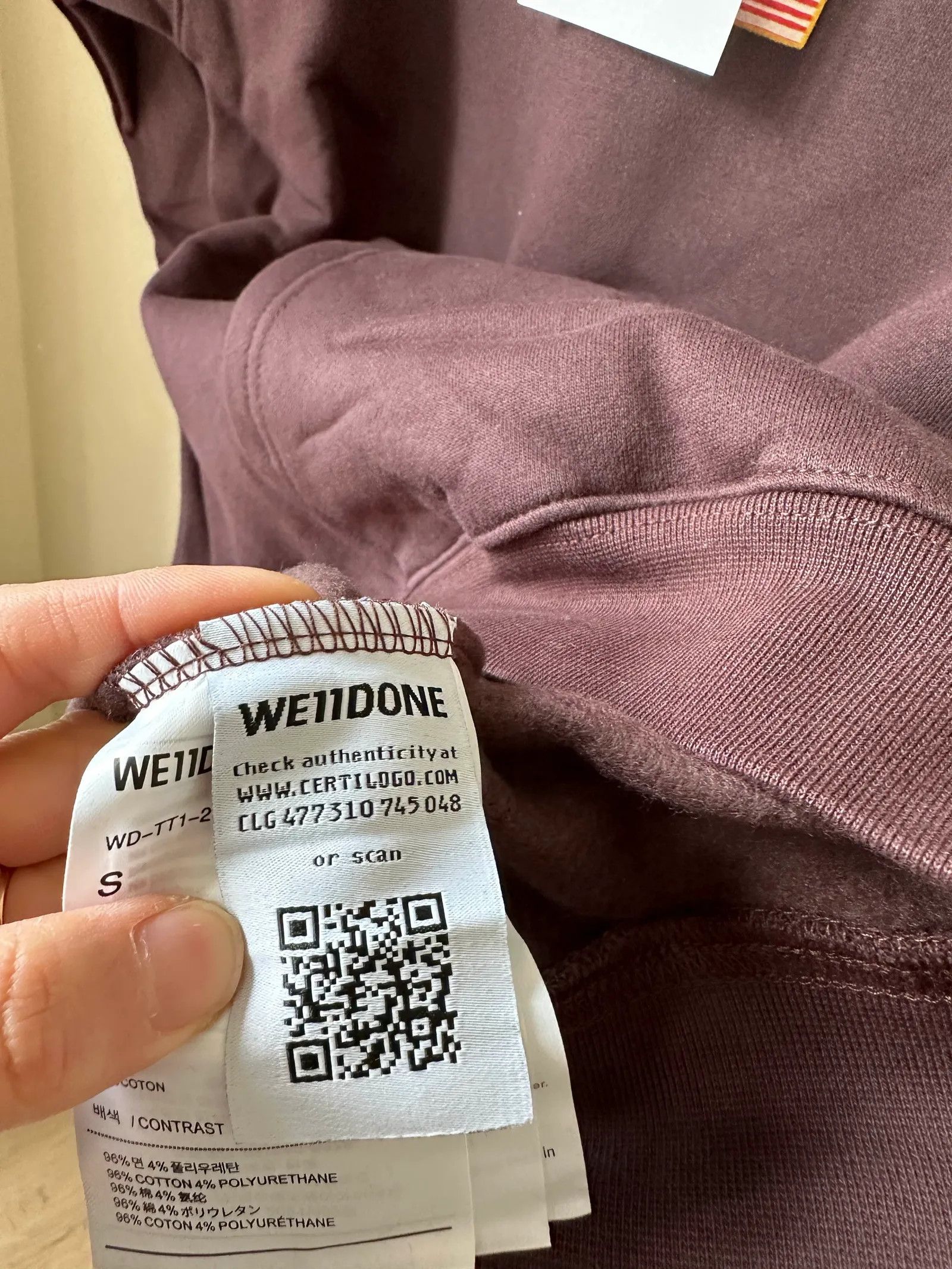 WE11DONE We11done Hoodie Size S / US 4 / IT 40 - 6 Thumbnail