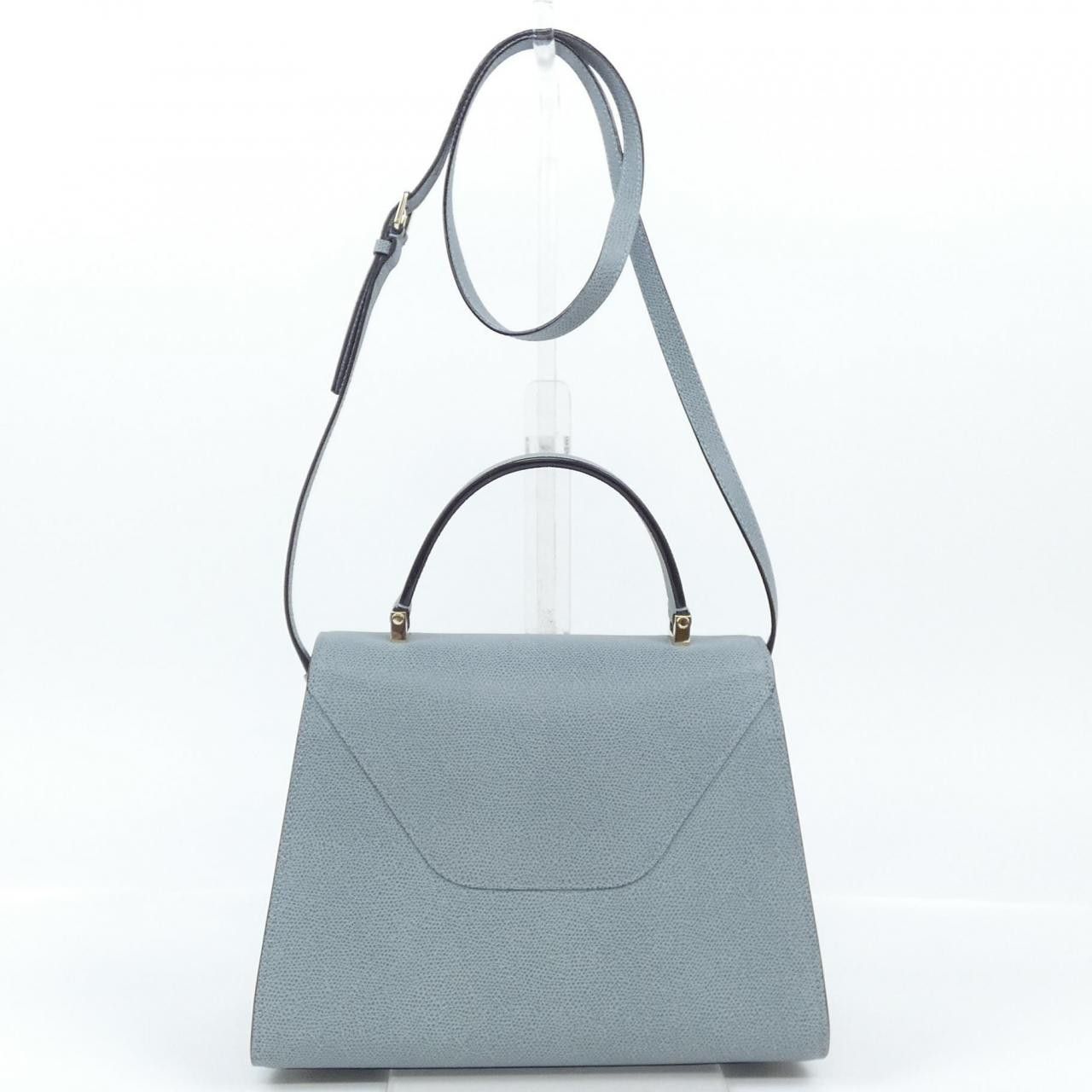 Valextra Valextra Valextra Soft Calfskin Bag Leather Shoulder Bag WBES0056028LOC99 DUTY FREE for USA Size ONE SIZE - 3 Thumbnail