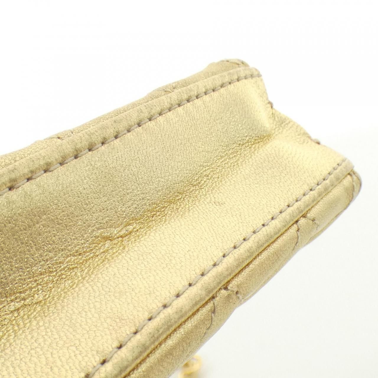 Chanel Chanel Chanel Metallic Lamb Shoulder Bag Leather Shoulder Bag DUTY FREE for USA Size ONE SIZE - 2 Thumbnail