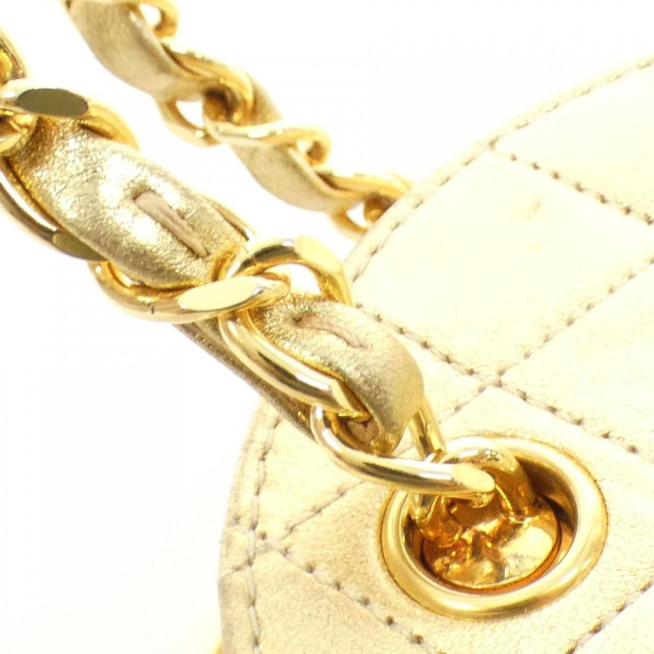Chanel Chanel Chanel Metallic Lamb Shoulder Bag Leather Shoulder Bag DUTY FREE for USA Size ONE SIZE - 7 Thumbnail