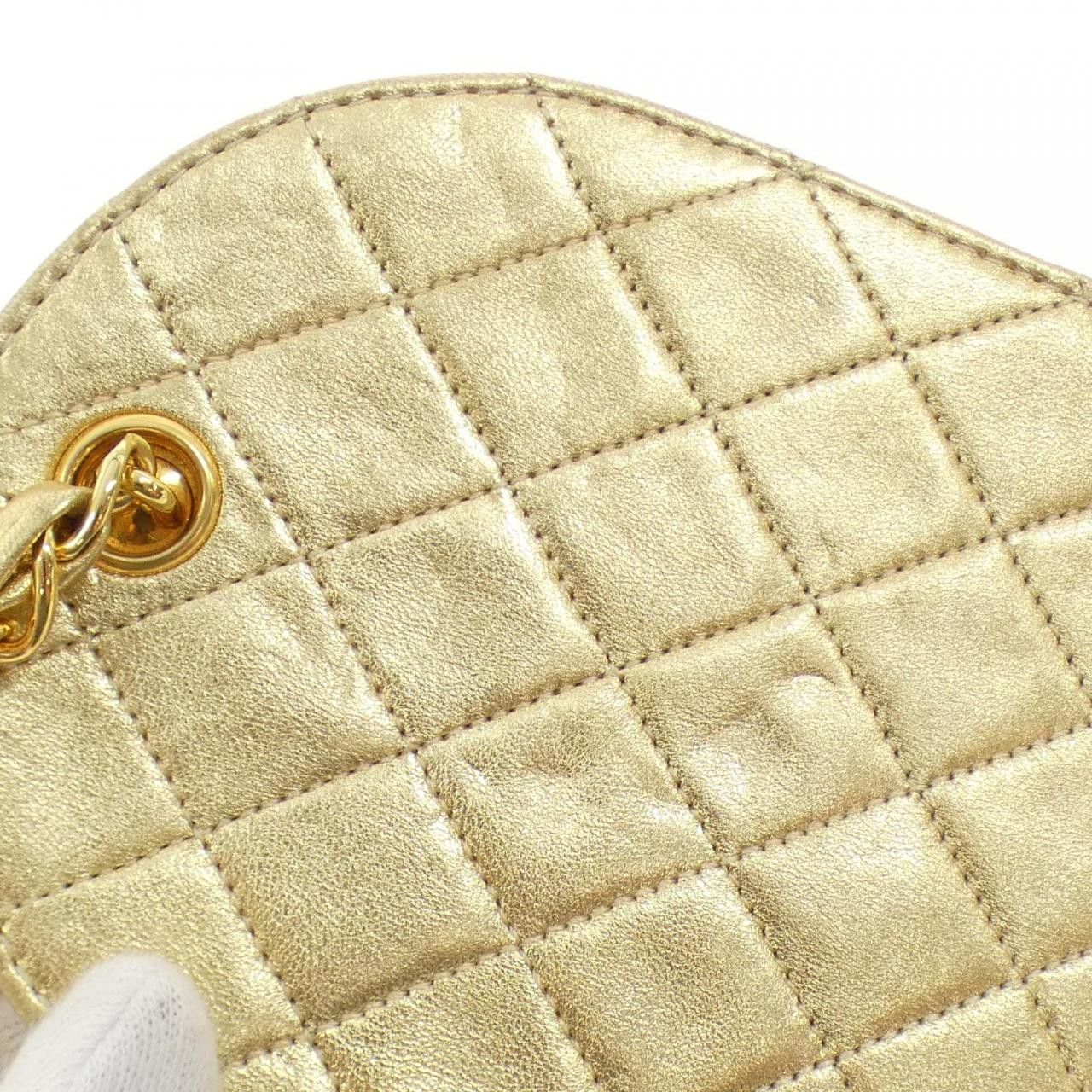 Chanel Chanel Chanel Metallic Lamb Shoulder Bag Leather Shoulder Bag DUTY FREE for USA Size ONE SIZE - 5 Thumbnail