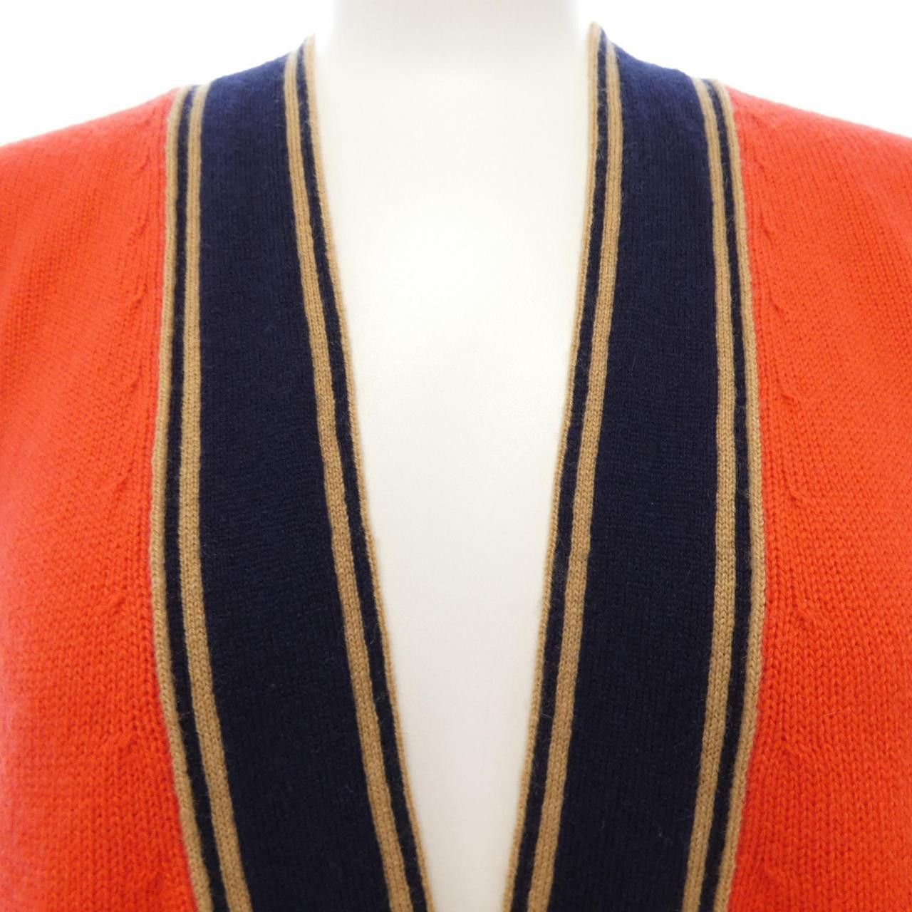 Chanel Chanel Chanel P62918K48449 Cashmere Long Cardigan Others Tops P62918K48449 DUTY FREE for USA Size ONE SIZE - 6 Thumbnail