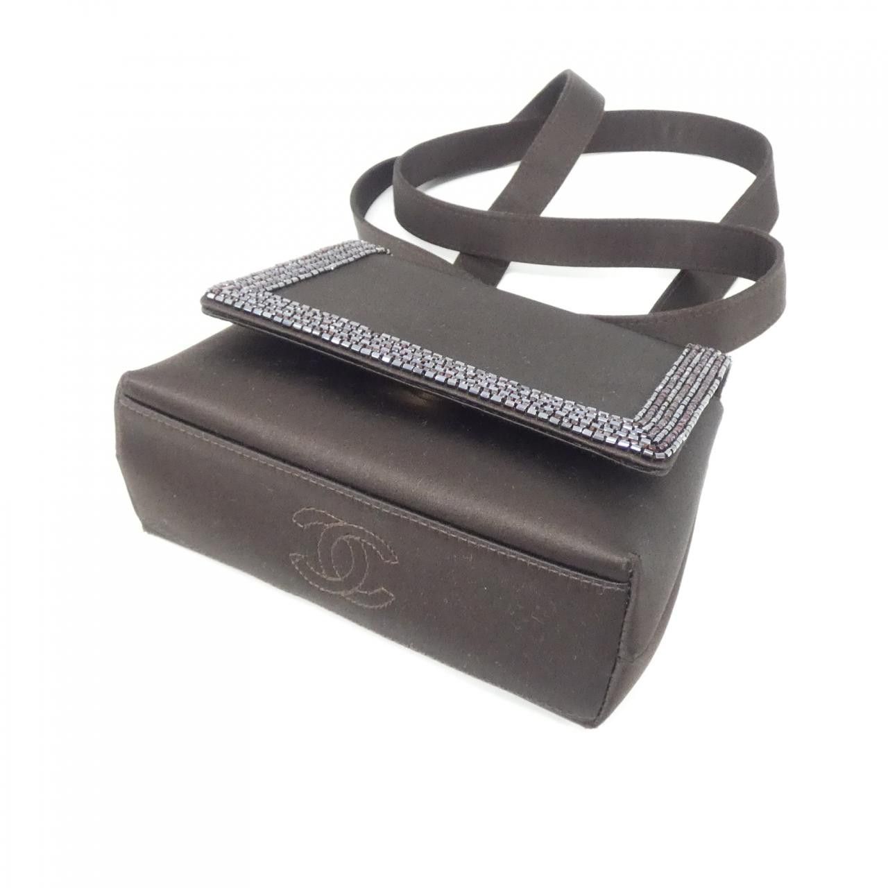 Chanel Chanel Chanel Satin Beads Shoulder Bag Others Shoulder Bag DUTY FREE for USA Size ONE SIZE - 3 Thumbnail