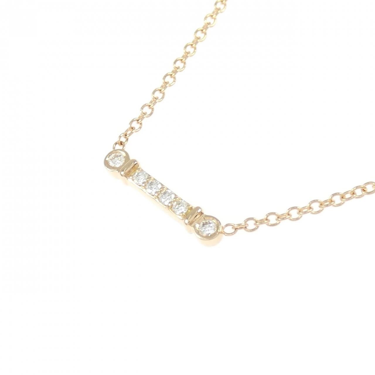Tiffany & Co. Tiffany & Co. Tiffany Fleur de Lis Stem Au750 Necklace Crocodile skin Necklace 60012041 DUTY FREE for USA Size ONE SIZE - 3 Thumbnail