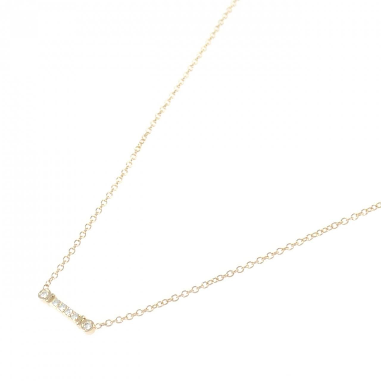 Tiffany & Co. Tiffany & Co. Tiffany Fleur de Lis Stem Au750 Necklace Crocodile skin Necklace 60012041 DUTY FREE for USA Size ONE SIZE - 2 Thumbnail