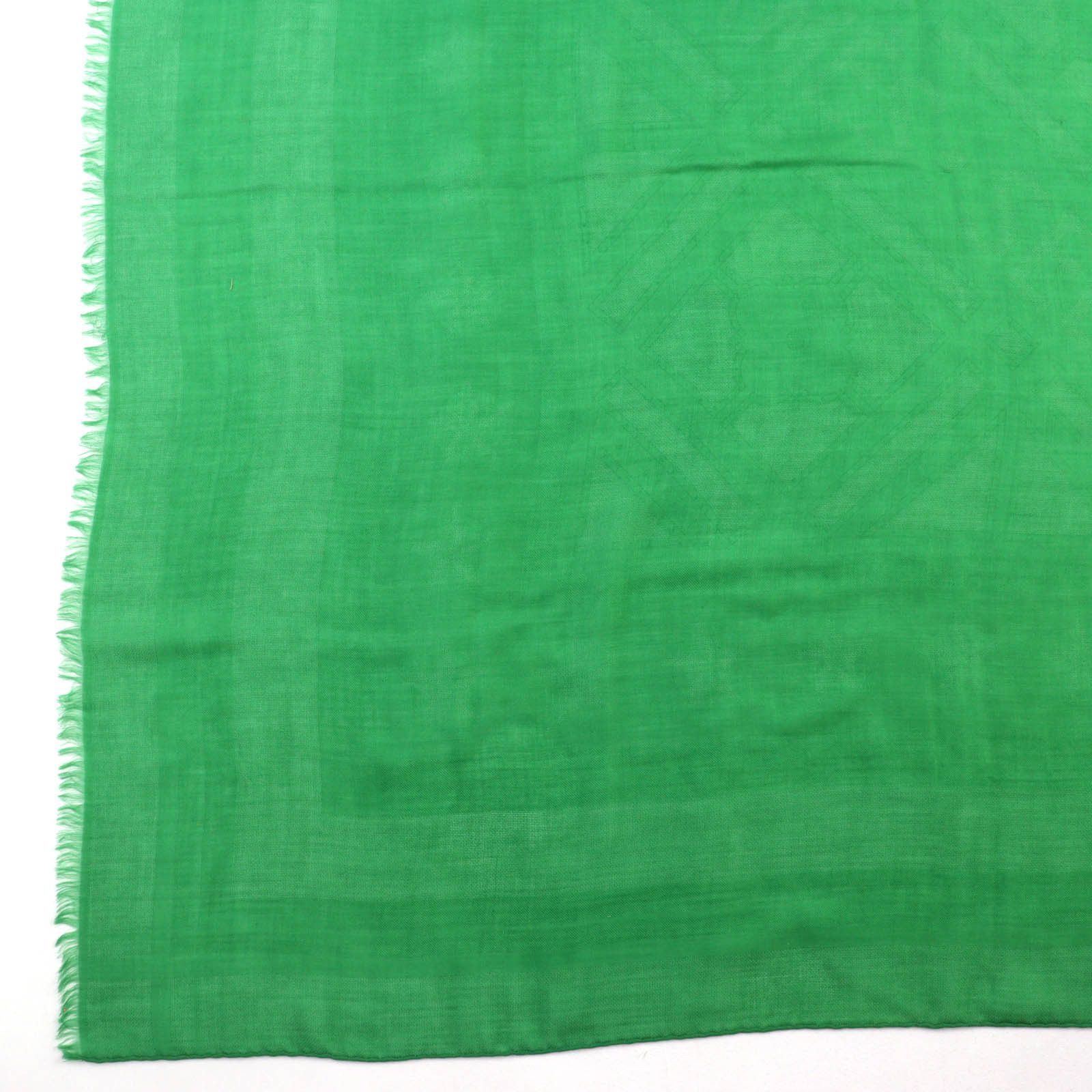 Hermes Hermes Hermes Sellier Cashmere Shawl Others Shawl DUTY FREE for USA Size ONE SIZE - 6 Thumbnail