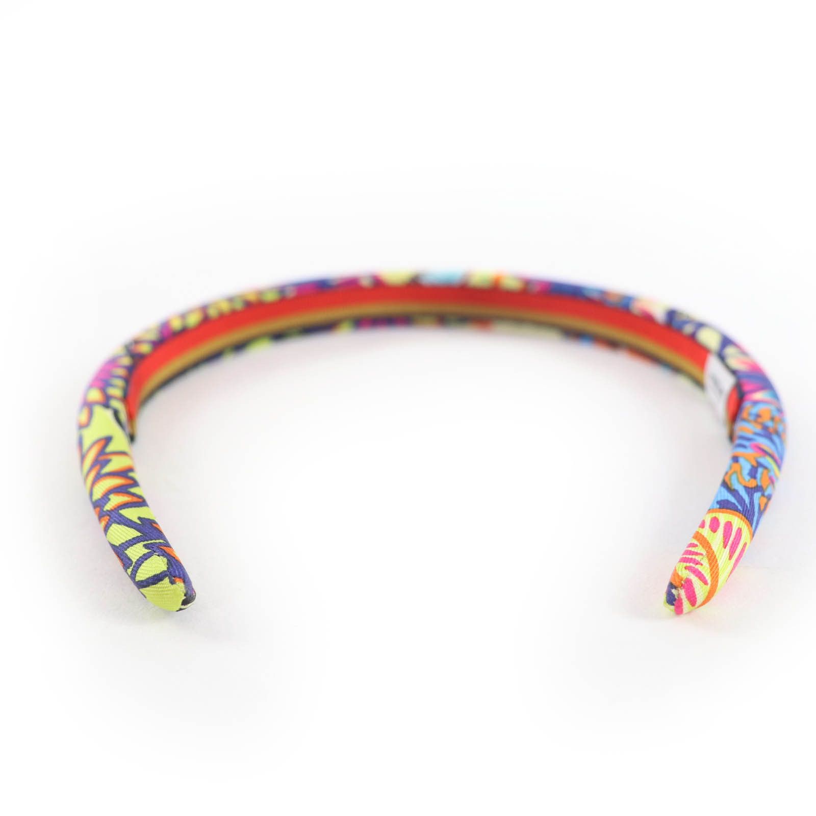 Hermes Hermes Hermes Elsa Wild Singapore Silk Hairband Others Other DUTY FREE for USA Size ONE SIZE - 4 Thumbnail