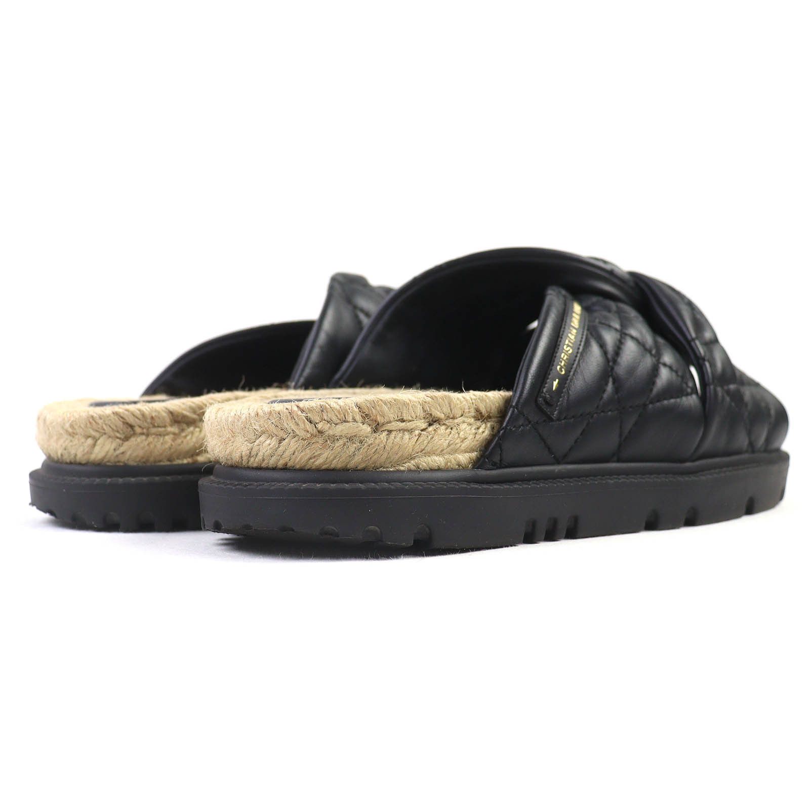 Dior Dior Christian Dior DTWIST Cannage quilted calfskin Sandals Leather Shoes KDQ705CQL DUTY FREE for USA Size ONE SIZE - 7 Thumbnail