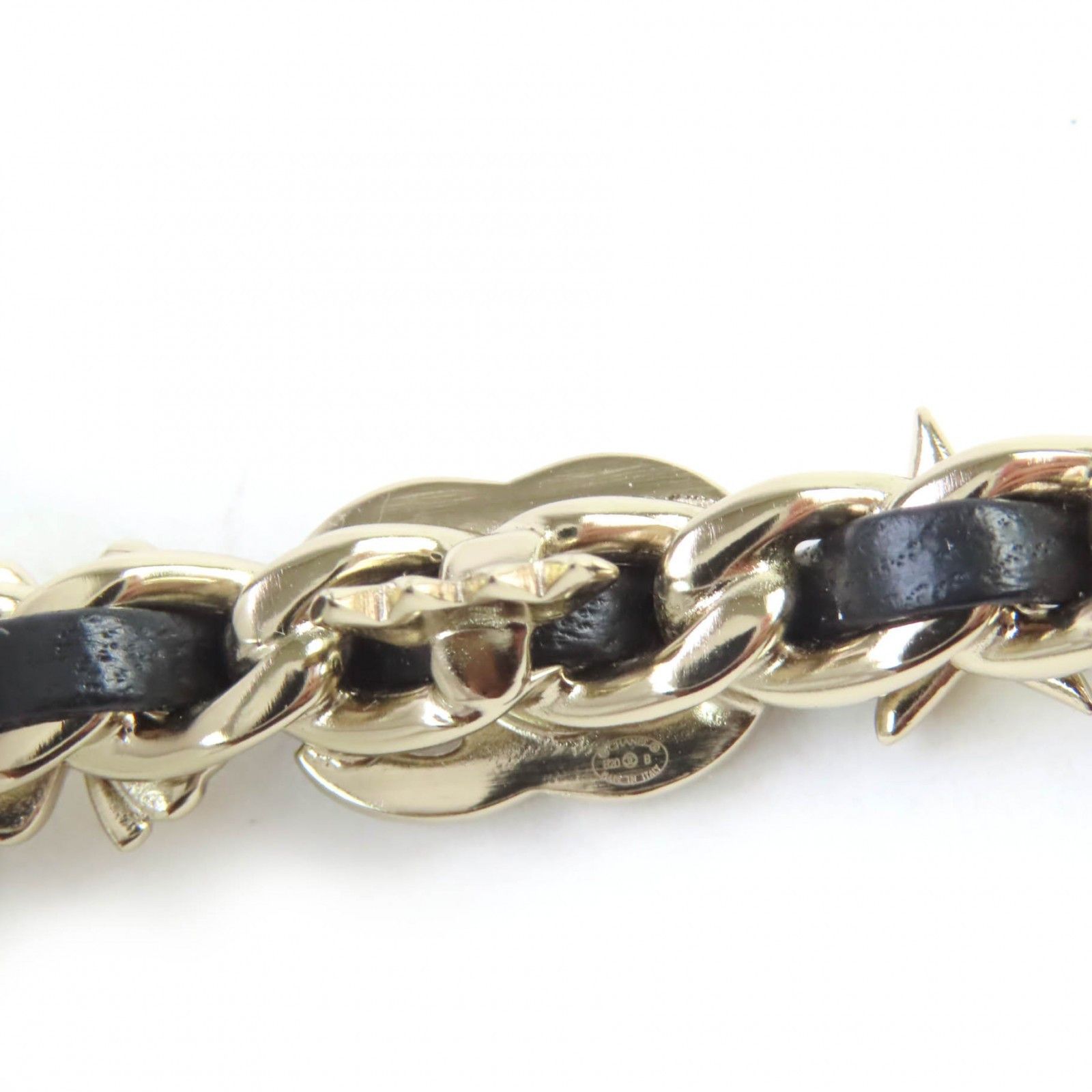 Chanel Chanel Chanel COCO Mark Chain Pearl Star Clover Bijou Brooch Metal Bracelet DUTY FREE for USA Size ONE SIZE - 7 Thumbnail