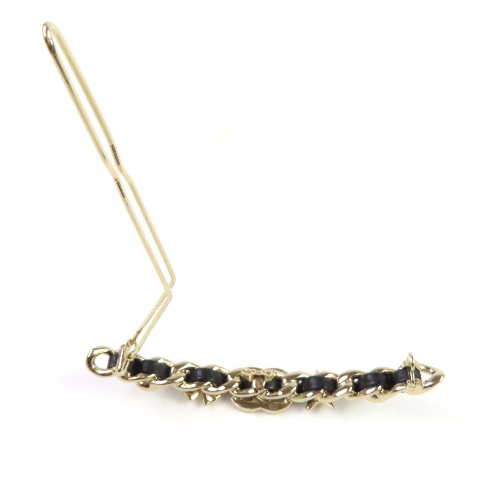 Chanel Chanel Chanel COCO Mark Chain Pearl Star Clover Bijou Brooch Metal Bracelet DUTY FREE for USA Size ONE SIZE - 3 Thumbnail