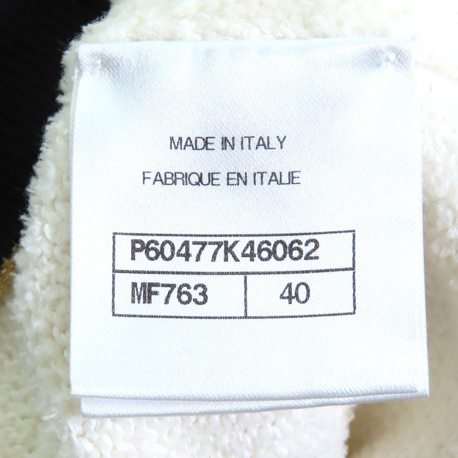 Chanel Chanel Chanel COCO Mark Button Cotton Terry Knit Cardigan Cotton Tops P60477 DUTY FREE for USA Size ONE SIZE - 7 Thumbnail