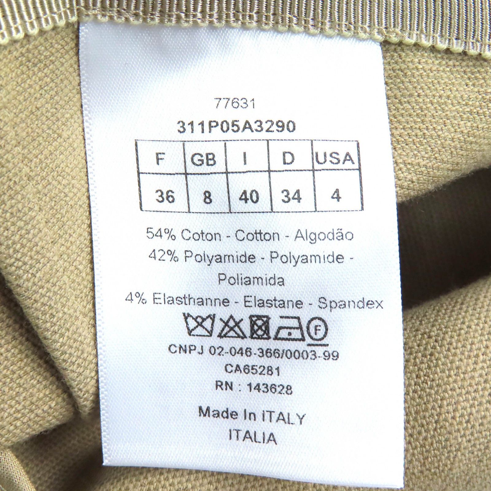 Dior Dior Christian Dior Cotton Stretch Pants Cotton Pants 311P05A3290 DUTY FREE for USA Size ONE SIZE - 9 Thumbnail