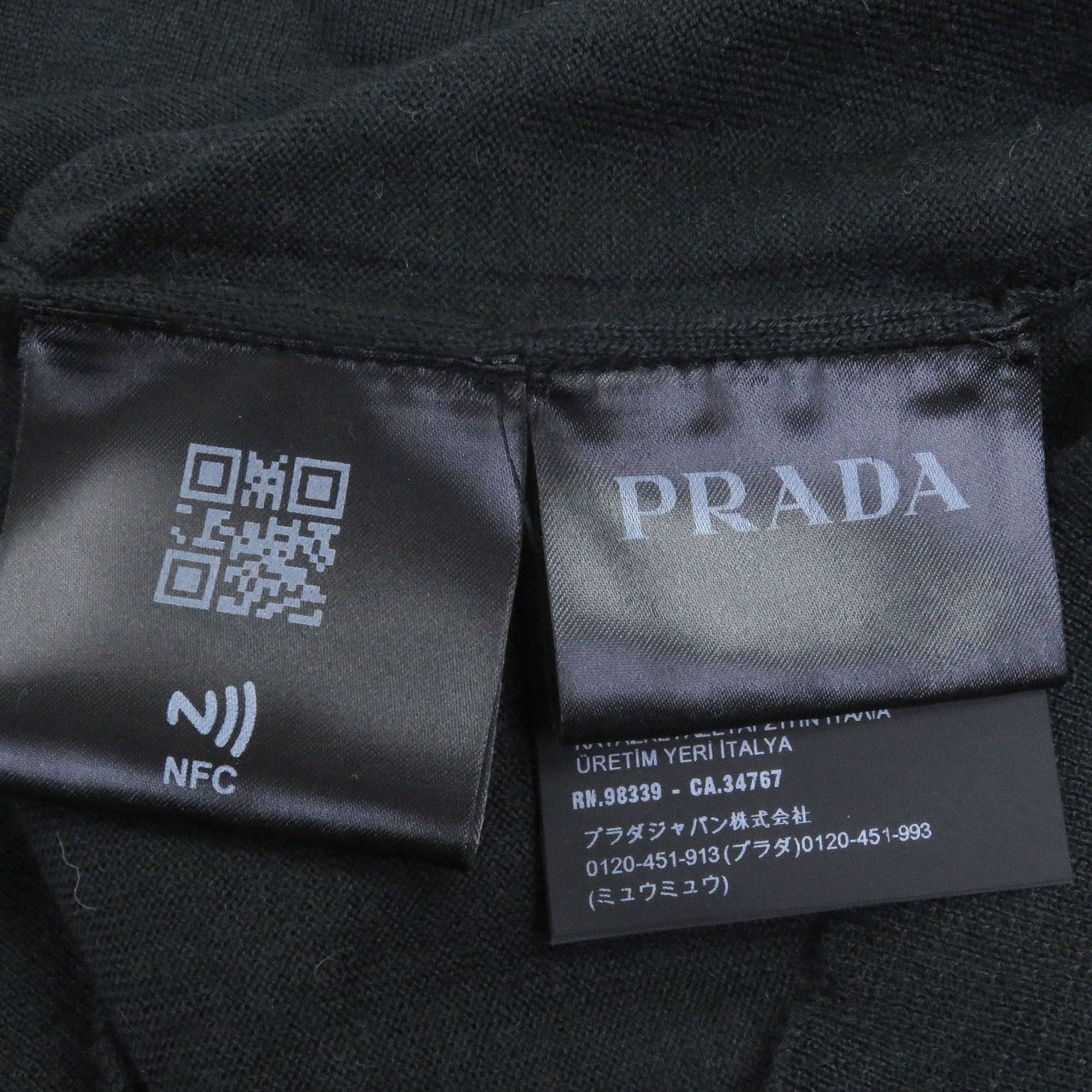 Prada Prada Prada Cashmere Knit Others Tops UMB221 DUTY FREE for USA Size ONE SIZE - 5 Thumbnail