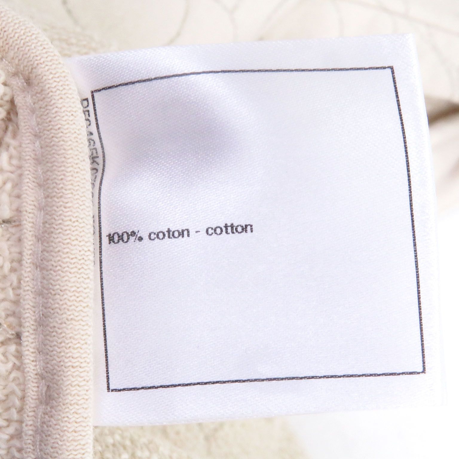 Chanel Chanel Chanel Camellia Cotton Sweatshirt Cotton Sweatshirts & Hoodies DUTY FREE for USA Size ONE SIZE - 9 Thumbnail