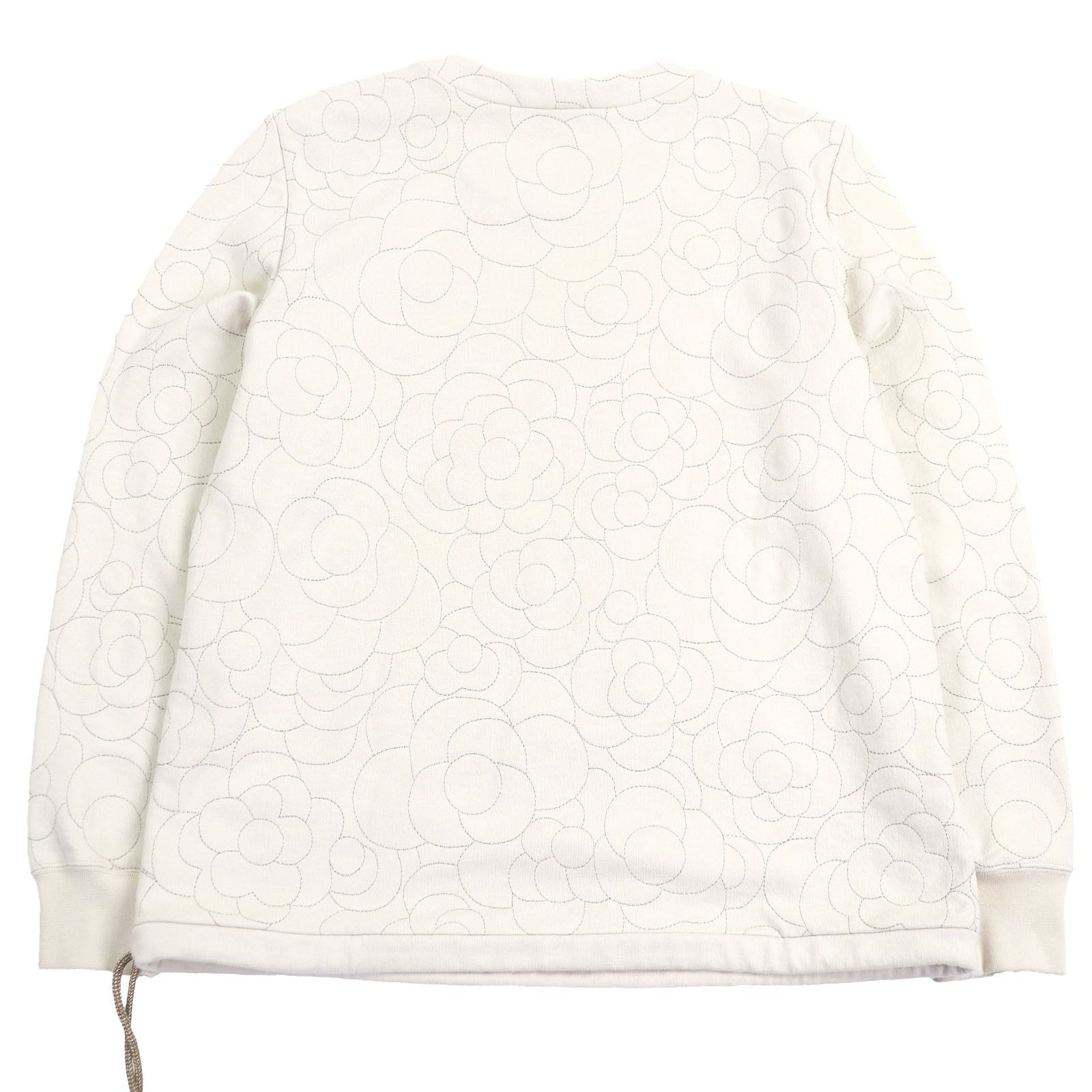 Chanel Chanel Chanel Camellia Cotton Sweatshirt Cotton Sweatshirts & Hoodies DUTY FREE for USA Size ONE SIZE - 3 Thumbnail