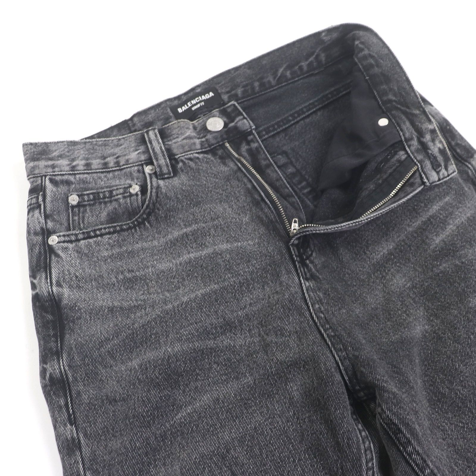 Balenciaga Balenciaga Balenciaga Denim Pants Denim Pants Denim Jeans 697829 DUTY FREE for USA Size ONE SIZE - 3 Thumbnail