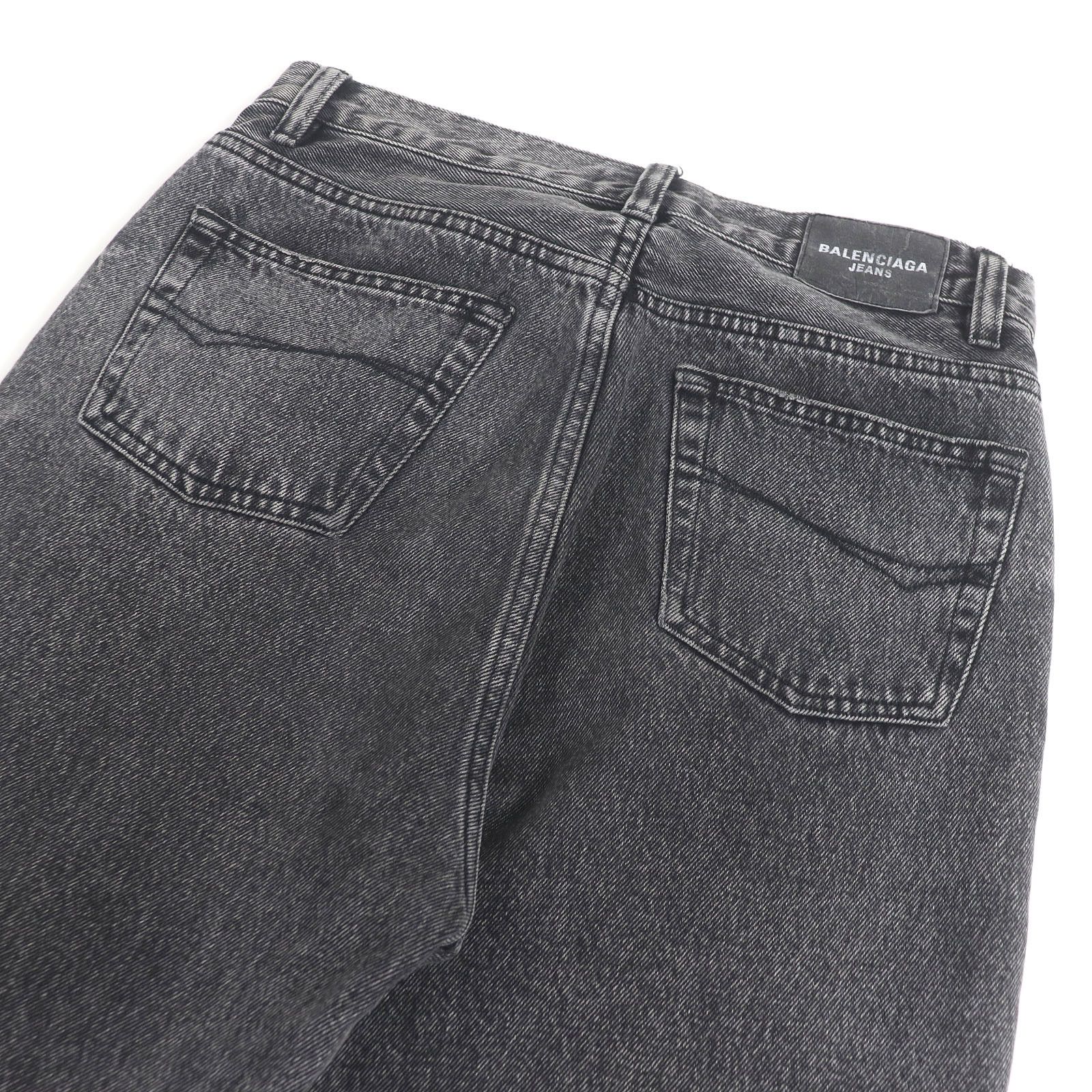 Balenciaga Balenciaga Balenciaga Denim Pants Denim Pants Denim Jeans 697829 DUTY FREE for USA Size ONE SIZE - 4 Thumbnail