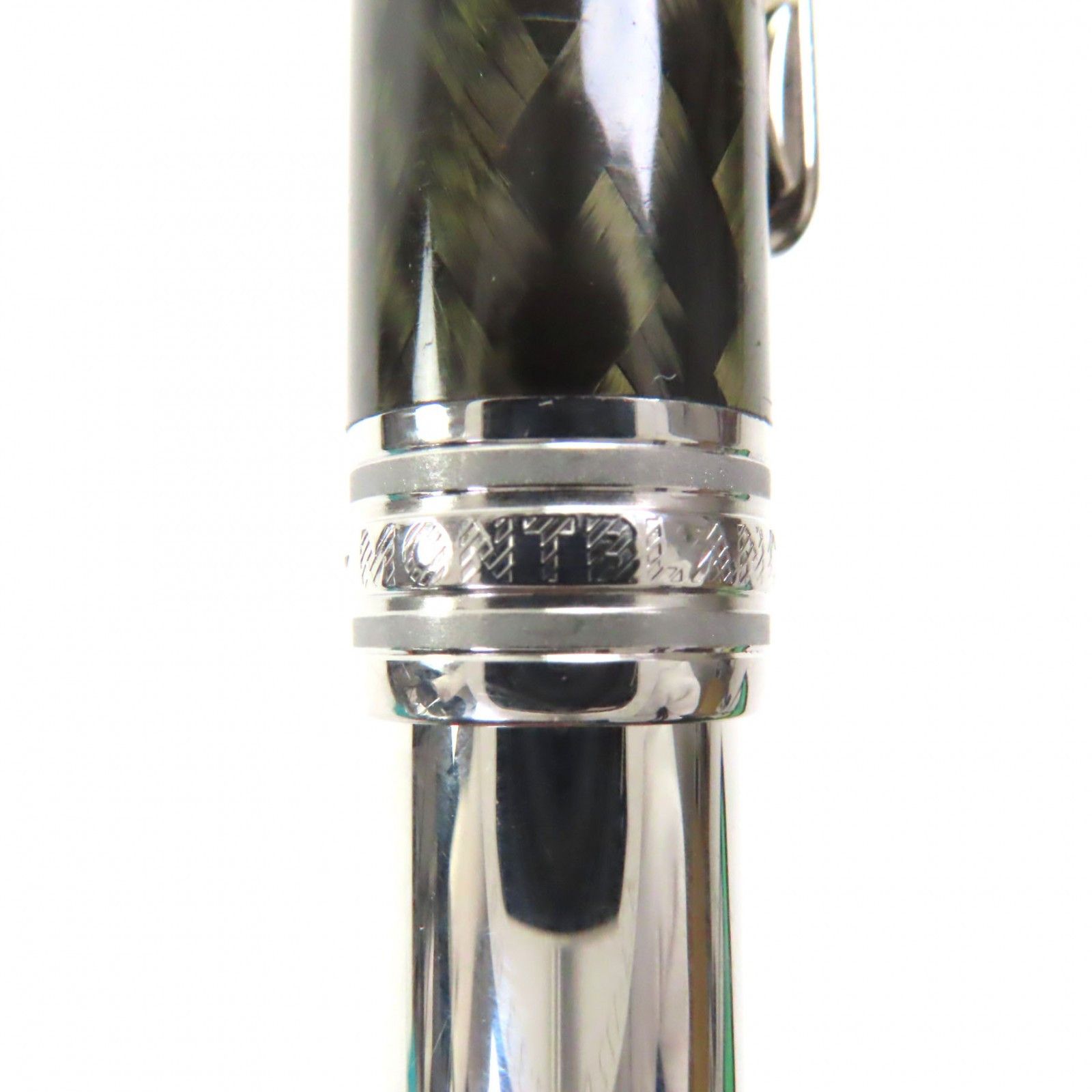 Montblanc Montblanc Montblanc Meisterstück Solitaire Carbon Steel Ballpoint Pen Metal Pen DUTY FREE for USA Size ONE SIZE - 6 Thumbnail