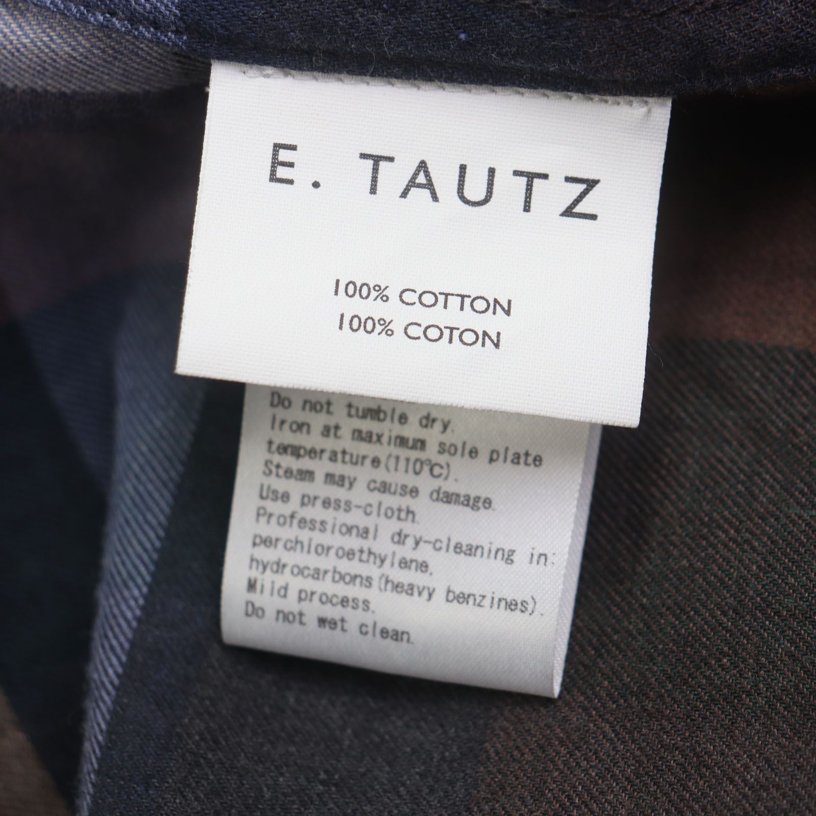 Other Other E.Tautz LINEMAN SHIRT Cotton Shirt Cotton Dress Shirt DUTY FREE for USA Size ONE SIZE - 7 Thumbnail