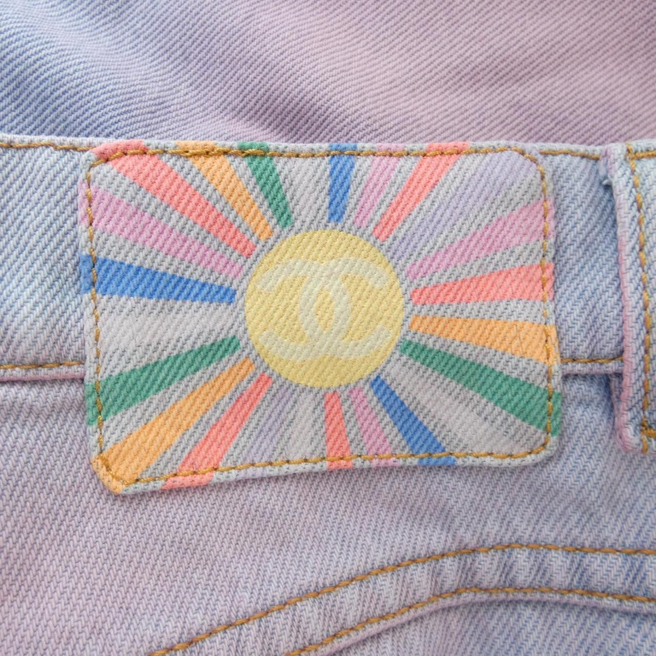 Chanel Chanel Chanel P76361V68290 Jeans Denim Jeans P76361V68290 DUTY FREE for USA Size ONE SIZE - 7 Thumbnail