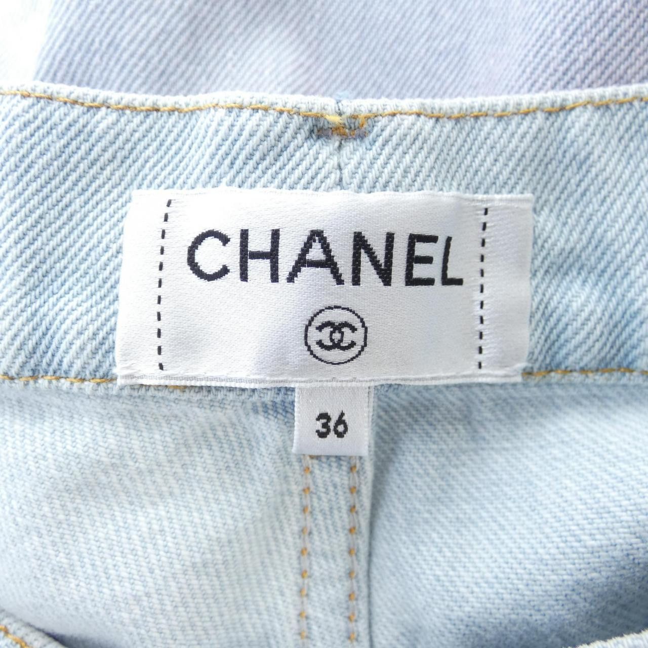 Chanel Chanel Chanel P76361V68290 Jeans Denim Jeans P76361V68290 DUTY FREE for USA Size ONE SIZE - 5 Thumbnail