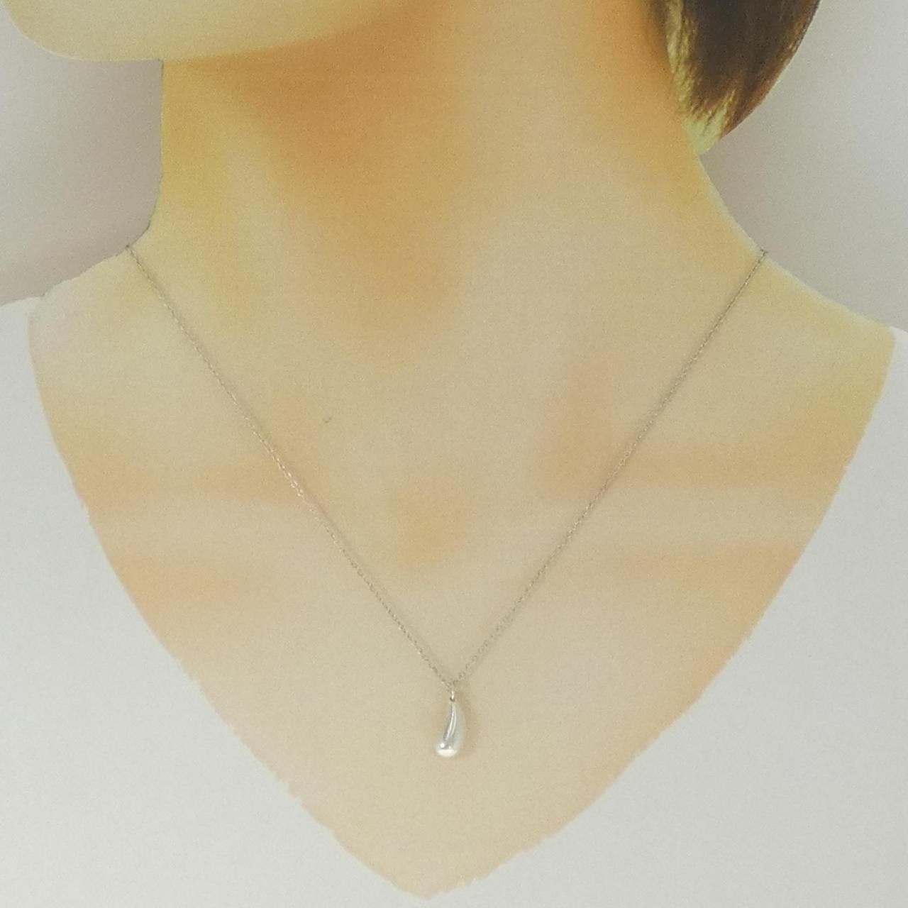 Tiffany & Co. Tiffany & Co. Tiffany Teardrop 925 Silver Necklace Metal Necklace DUTY FREE for USA Size ONE SIZE - 6 Thumbnail