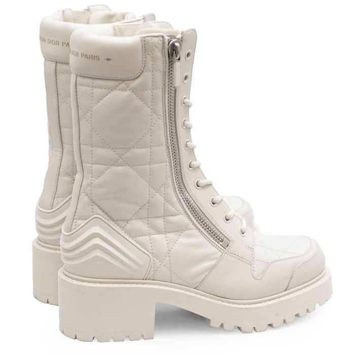 Dior Dior Christian Dior Cannage Leather Short Boots Leather Shoes DUTY FREE for USA Size ONE SIZE - 8 Thumbnail