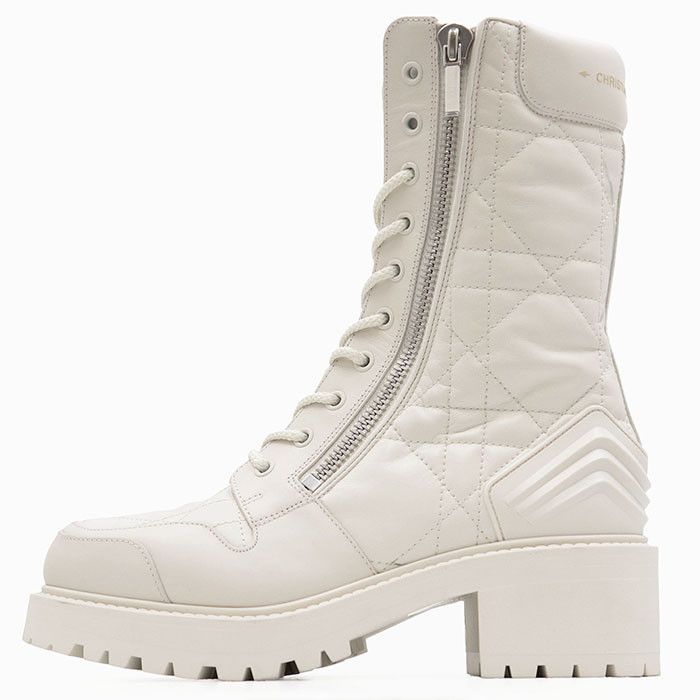 Dior Dior Christian Dior Cannage Leather Short Boots Leather Shoes DUTY FREE for USA Size ONE SIZE - 4 Thumbnail
