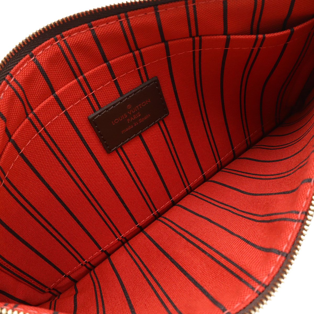 Louis Vuitton Louis Vuitton Louis Vuitton Neverfull Damier Pouch Canvas Other N41358 DUTY FREE for USA Size ONE SIZE - 5 Thumbnail