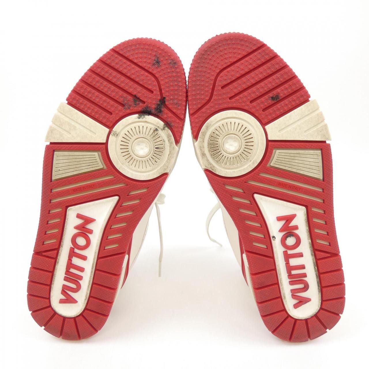 Louis Vuitton Louis Vuitton Louis Vuitton LV Trainer Sneakers Leather Shoes DUTY FREE for USA Size ONE SIZE - 4 Thumbnail