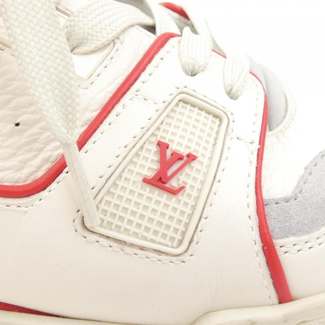 Louis Vuitton Louis Vuitton Louis Vuitton LV Trainer Sneakers Leather Shoes DUTY FREE for USA Size ONE SIZE - 6 Thumbnail