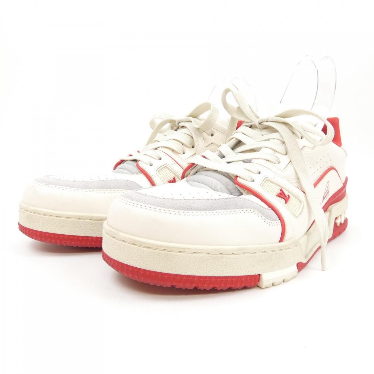 Louis Vuitton Louis Vuitton Louis Vuitton LV Trainer Sneakers Leather Shoes DUTY FREE for USA Size ONE SIZE - 3 Thumbnail