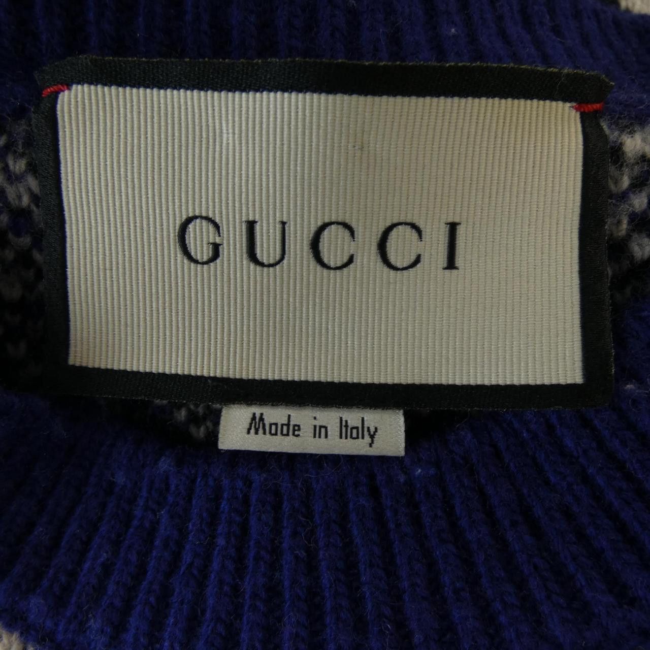 Gucci Gucci Gucci 496661 X9M45 Knit Cotton Tops 496661 X9M45 DUTY FREE for USA Size ONE SIZE - 4 Thumbnail