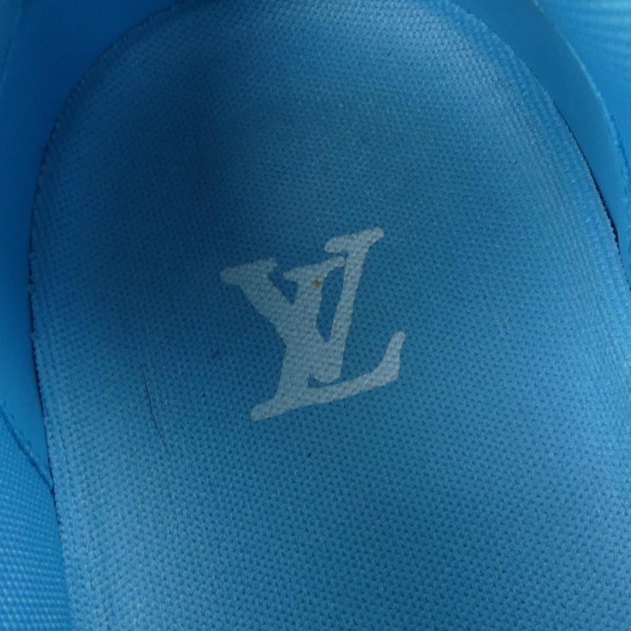 Louis Vuitton Louis Vuitton Louis Vuitton LV Trainer Line Sneakers Leather Shoes DUTY FREE for USA Size ONE SIZE - 6 Thumbnail