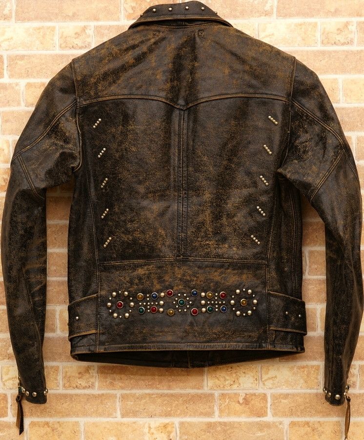 Rrl limited edition leather jacket online